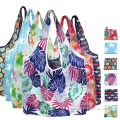 Reusable Folding Shopping Tote Bag Fits in Pocket Eco-Friendly shopping bag